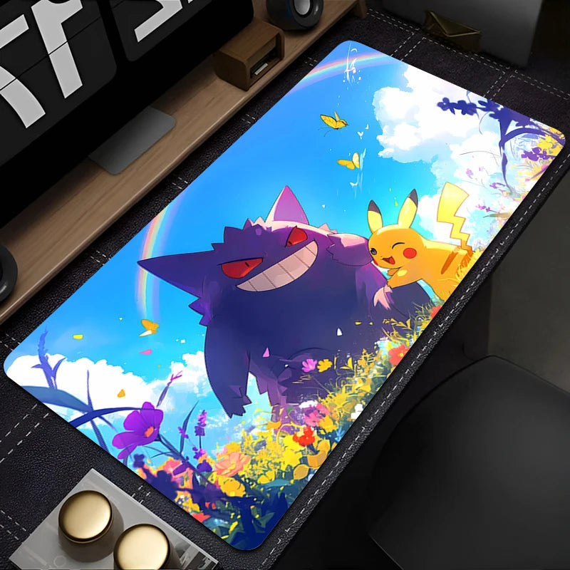 Mouse Pad Gaming Large Keyboard Pad Game accessories MousePad Gamer player table mat Anime PC carpet G-Gengar Mousepad XXL XXXL