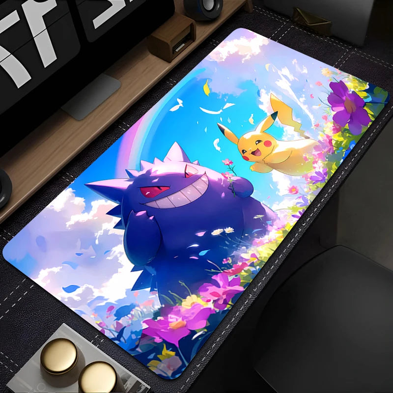 Mouse Pad Gaming Large Keyboard Pad Game accessories MousePad Gamer player table mat Anime PC carpet G-Gengar Mousepad XXL XXXL