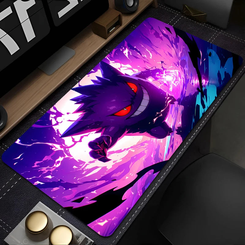 Mouse Pad Gaming Large Keyboard Pad Game accessories MousePad Gamer player table mat Anime PC carpet G-Gengar Mousepad XXL XXXL