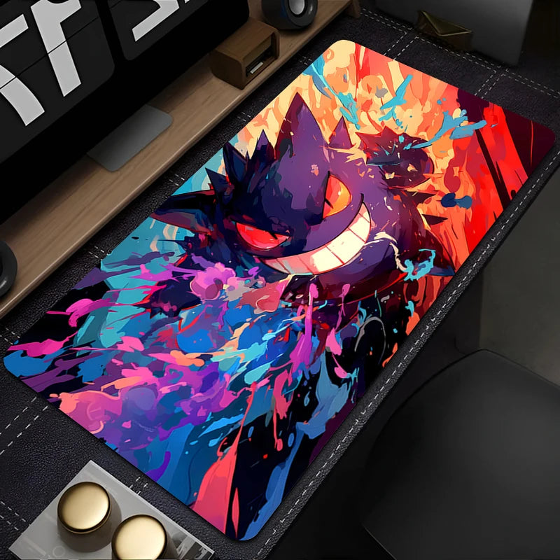 Mouse Pad Gaming Large Keyboard Pad Game accessories MousePad Gamer player table mat Anime PC carpet G-Gengar Mousepad XXL XXXL