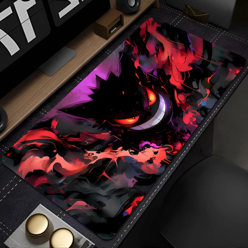 Mouse Pad Gaming Large Keyboard Pad Game accessories MousePad Gamer player table mat Anime PC carpet G-Gengar Mousepad XXL XXXL